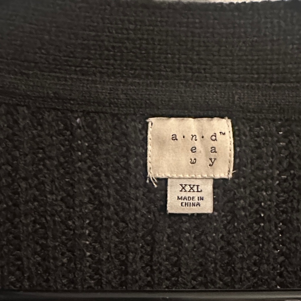 a new day Black Women's Cardigan Sweater - Picture 2 of 4